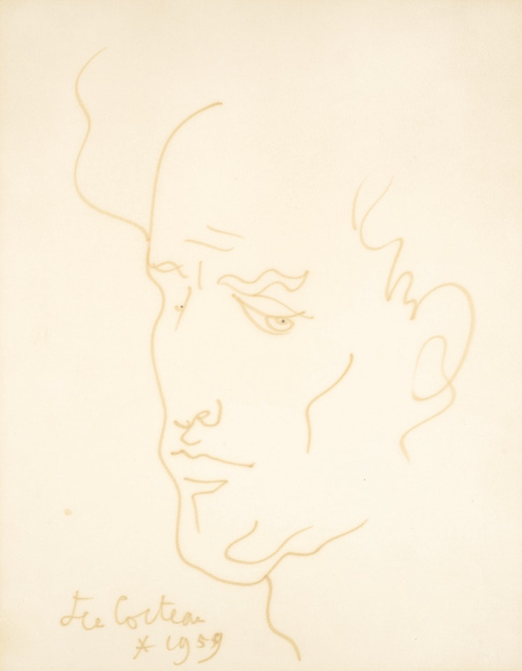 Autoportrait by Jean Cocteau