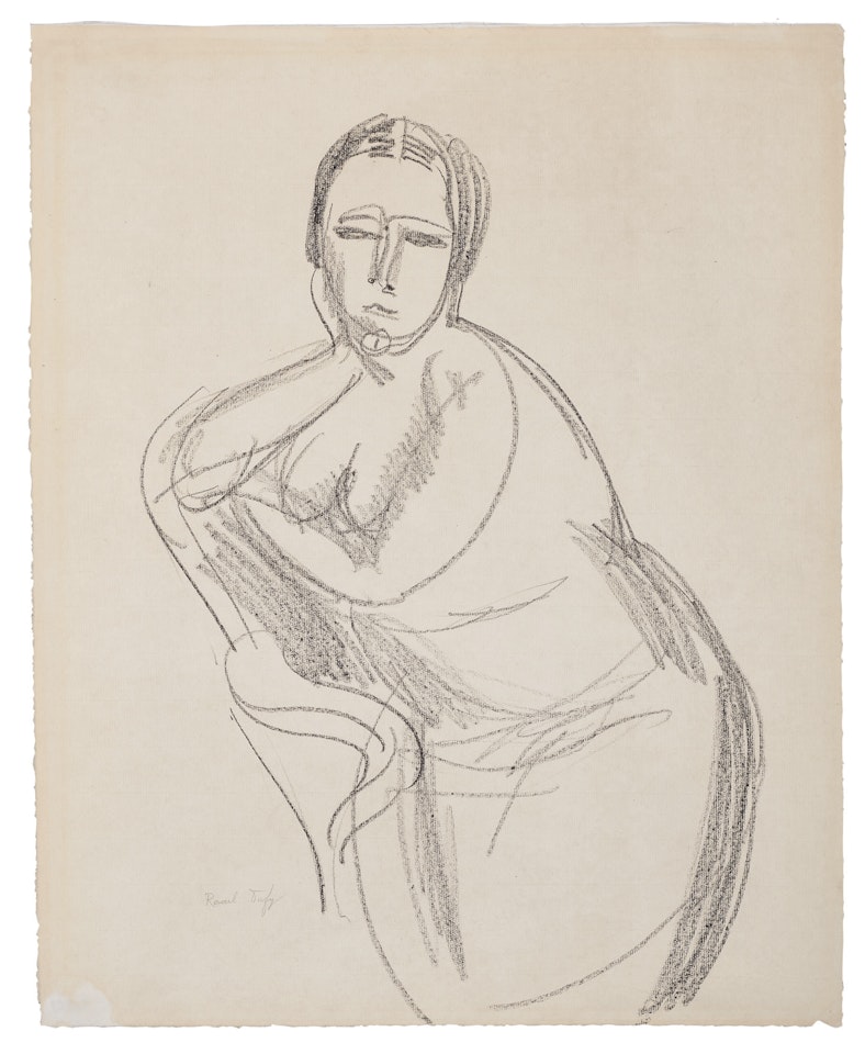 Madame Dufy by Raoul Dufy
