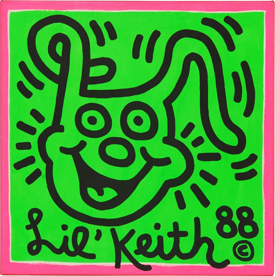 Untitled (Lil Keith)  by Keith Haring