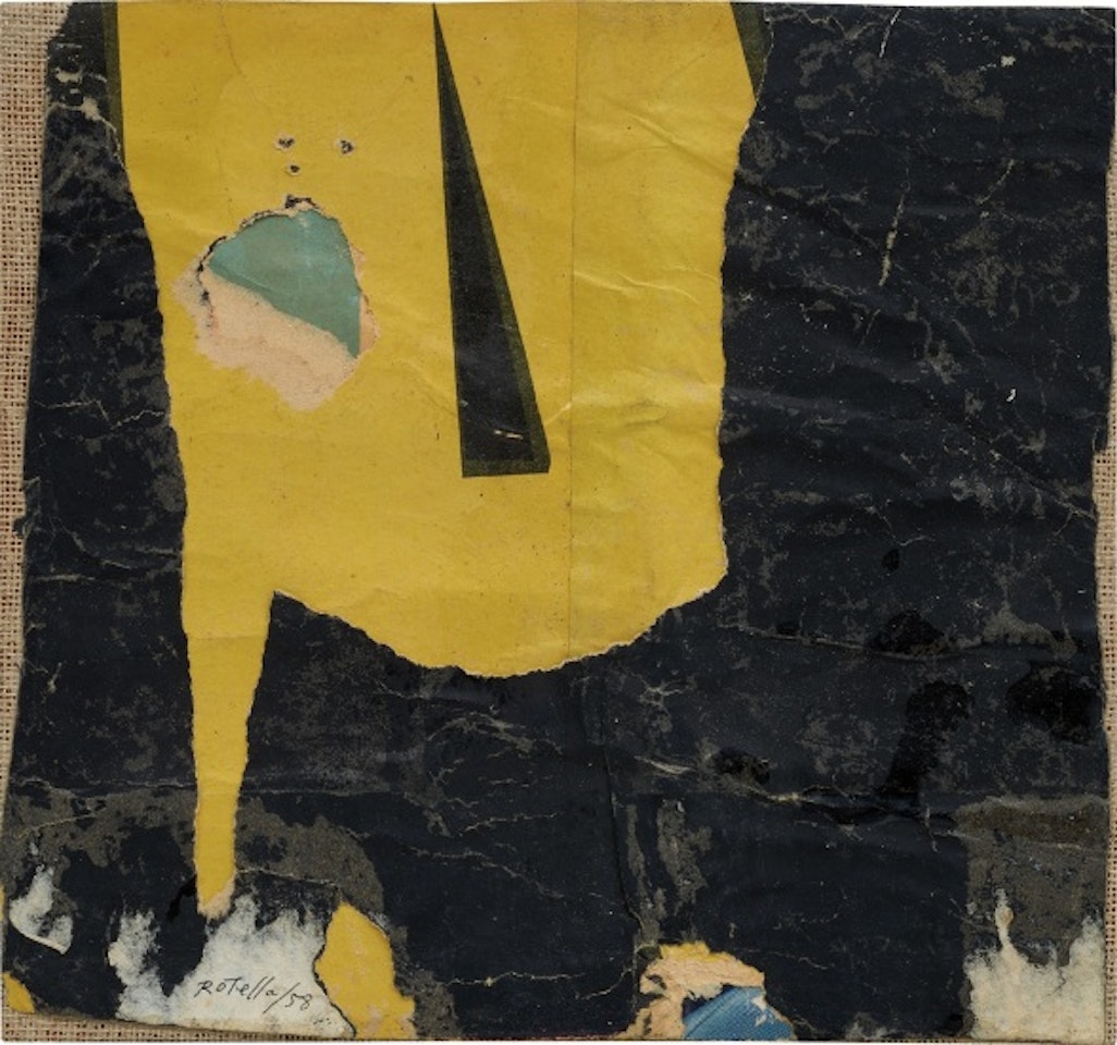 Senza Titolo by Mimmo Rotella