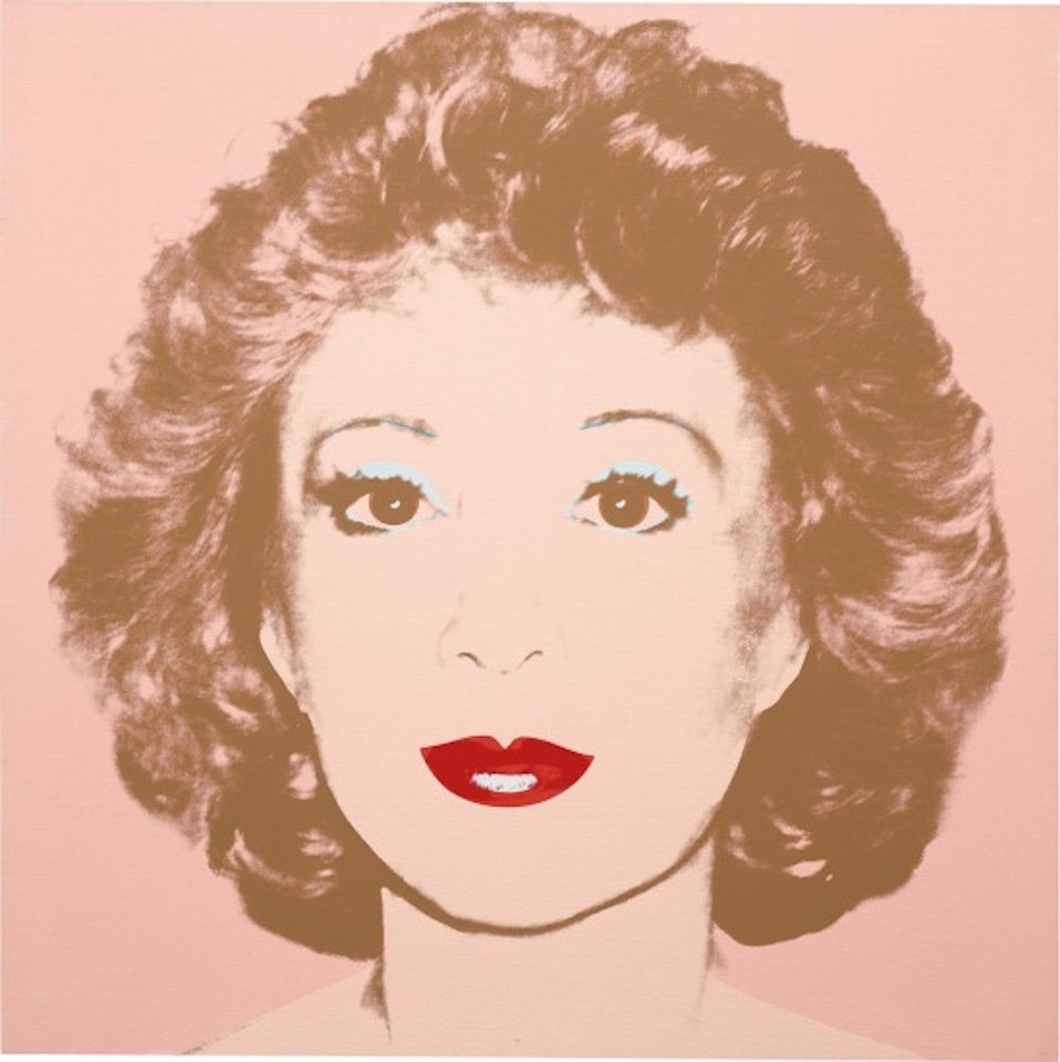 Janet Sartin by Andy Warhol