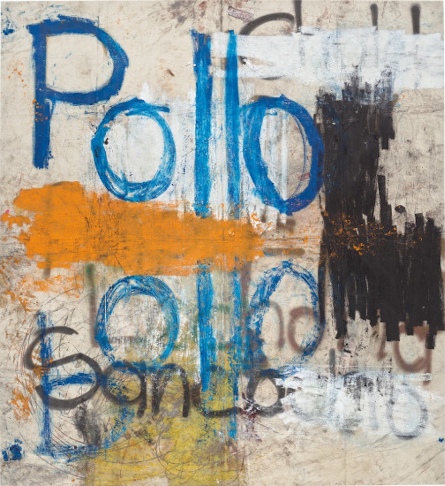 Untitled (Drawings off the wall) by Oscar Murillo