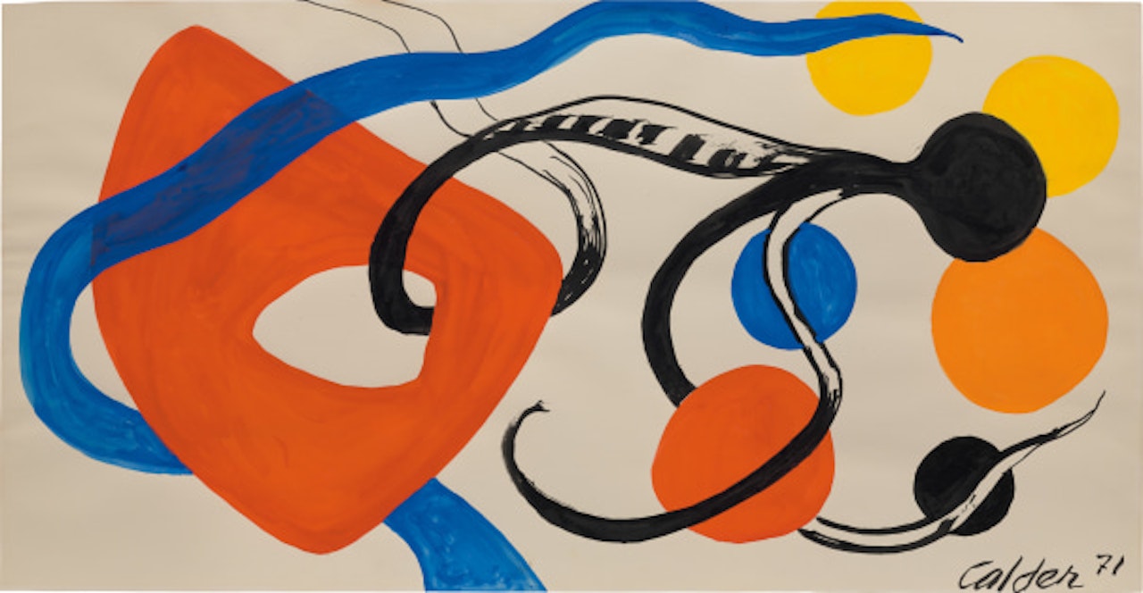 Dialogue marin by Alexander Calder