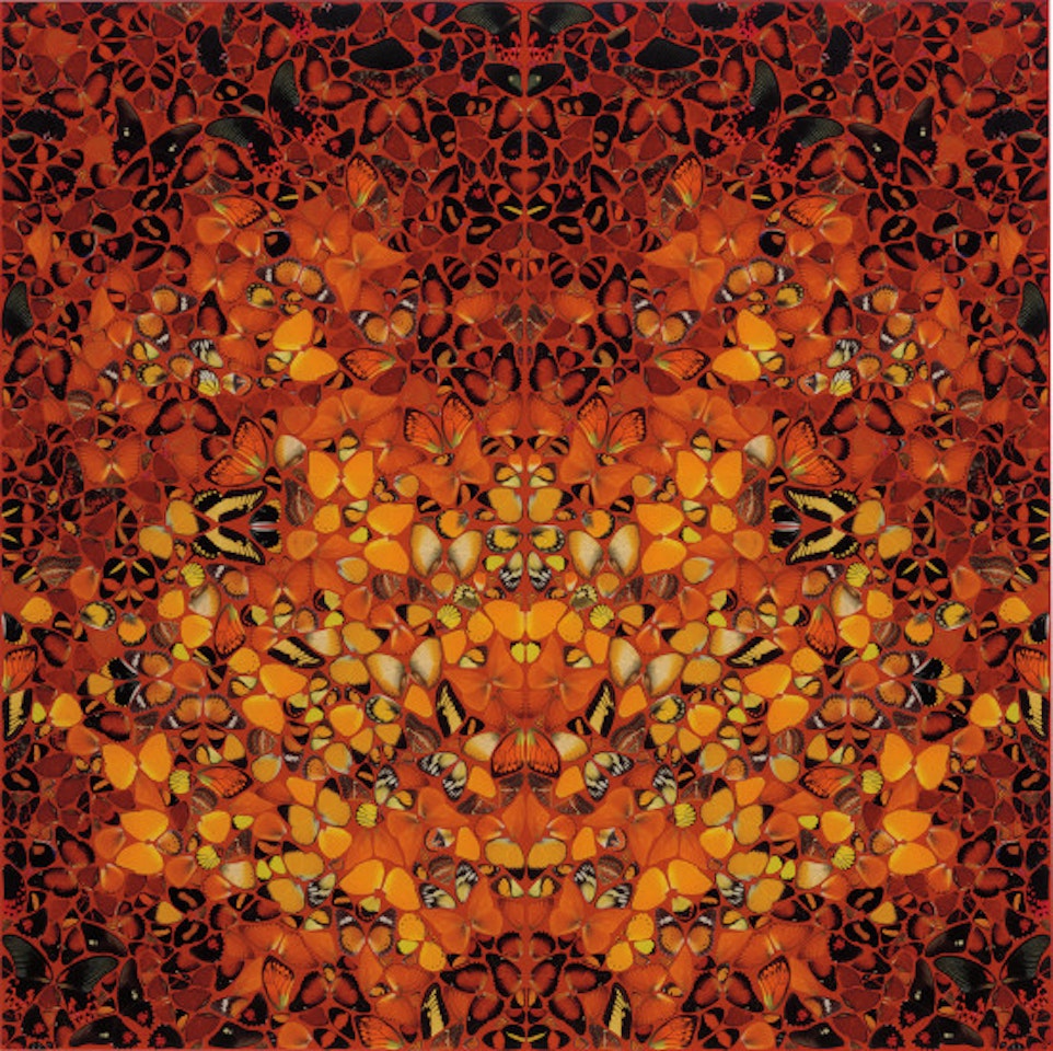Fire by Damien Hirst