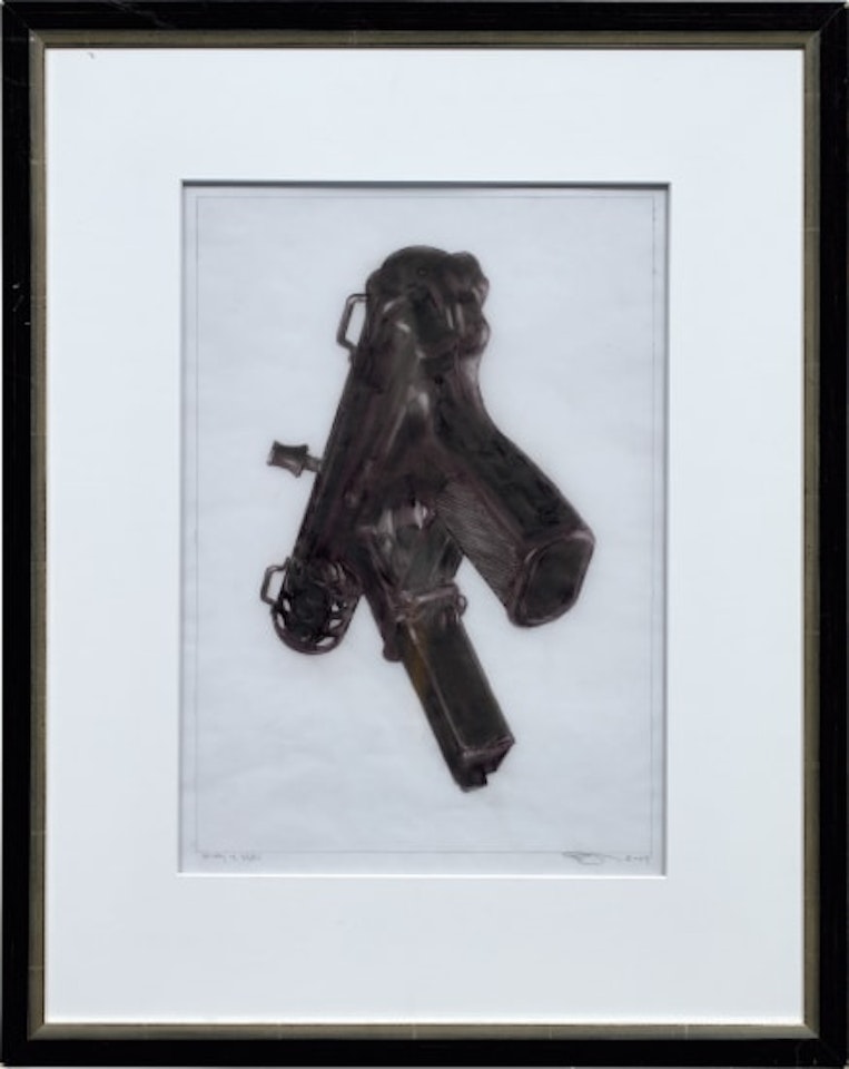 Study of Uzi by Robert Longo
