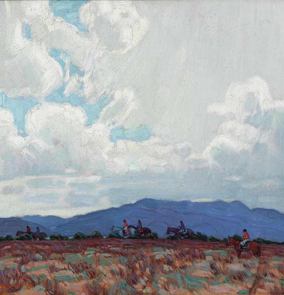 Riders by Ernest Martin Hennings