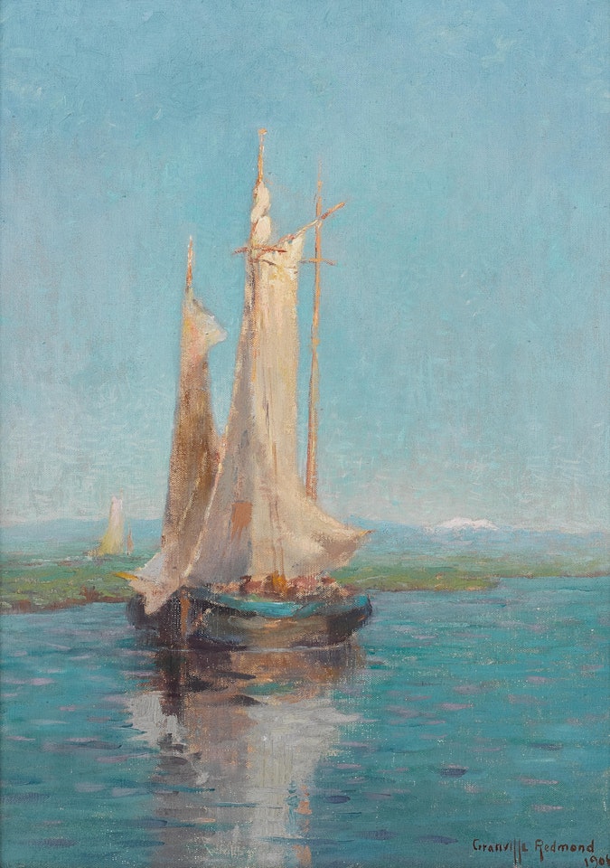 Sailboat by Granville Redmond