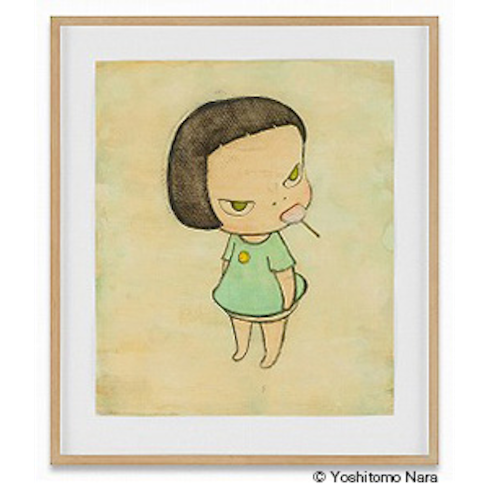 Lollipop (Nara D-1998-010) by Yoshitomo Nara