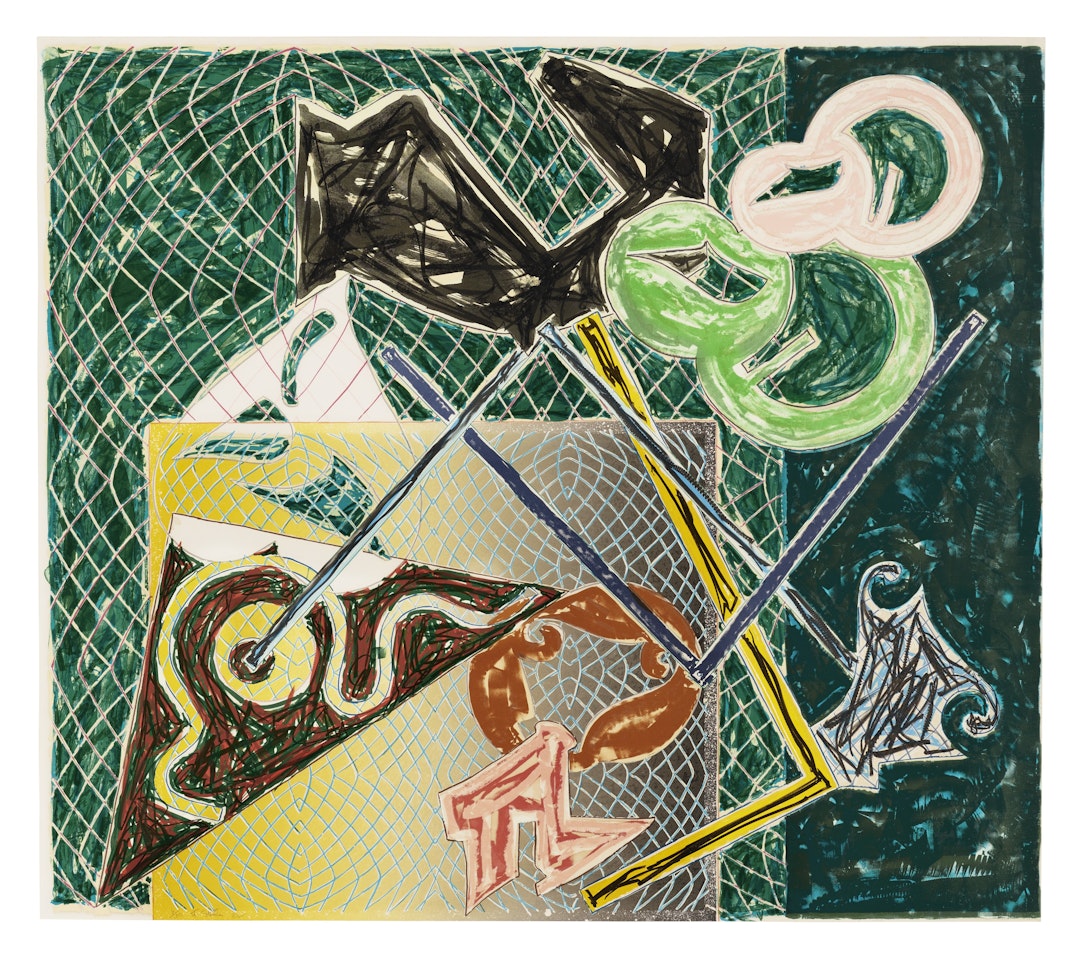 Shards V, from Shards by Frank Stella