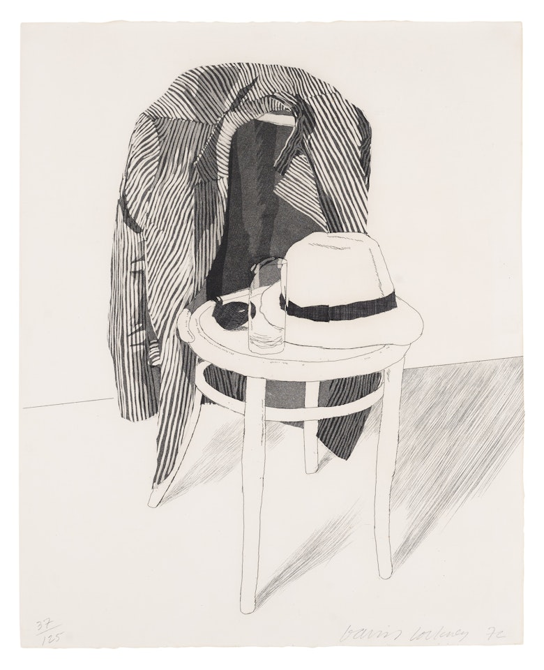 Panama Hat by David Hockney