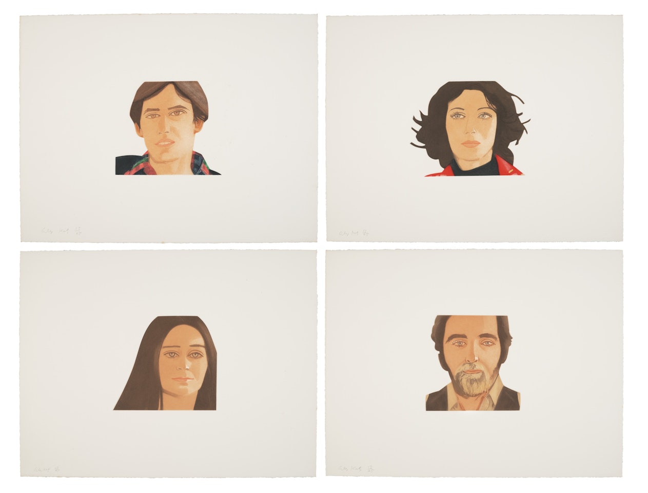 Face of the Poet by Alex Katz