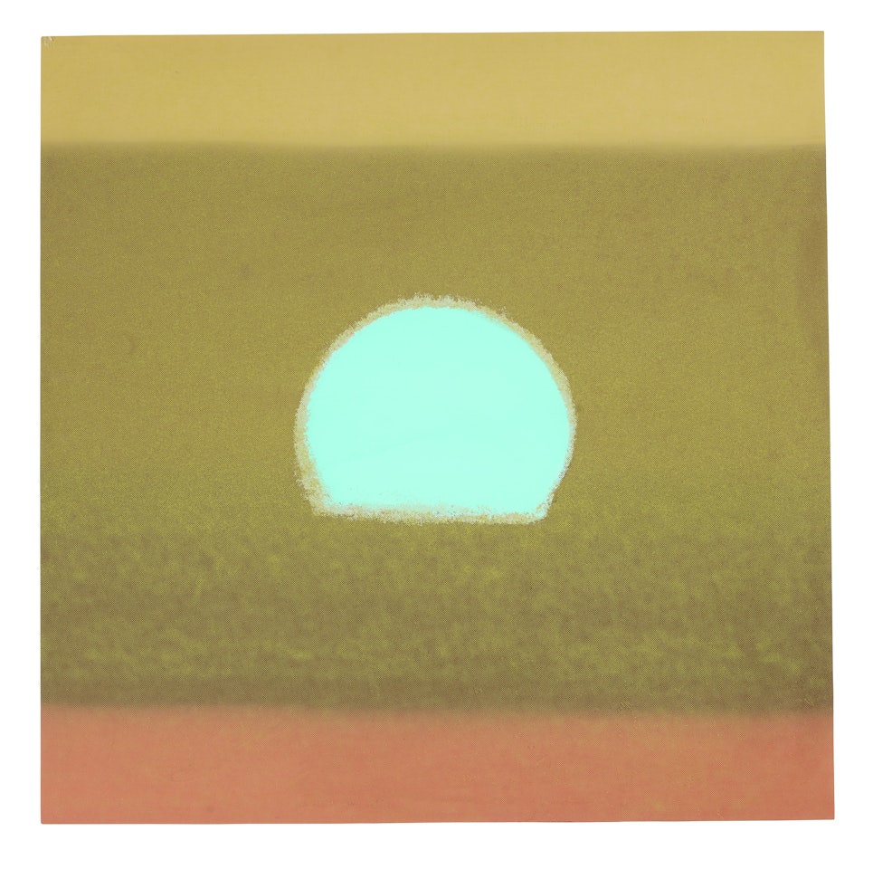 Sunset by Andy Warhol