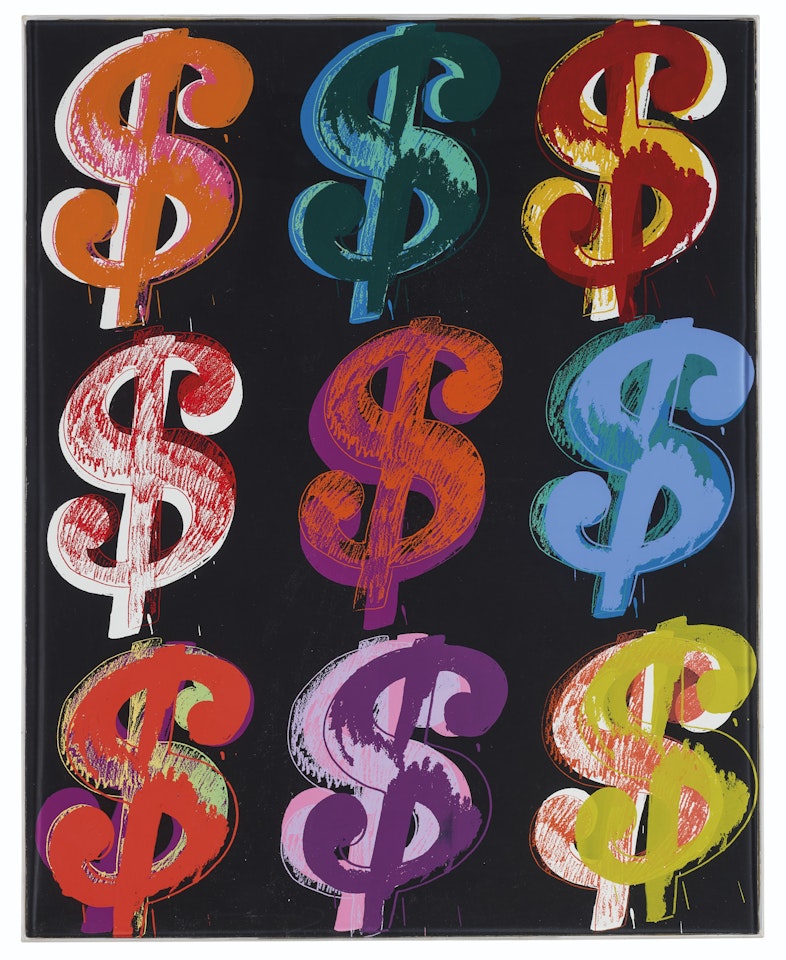 $ (9): one print by Andy Warhol