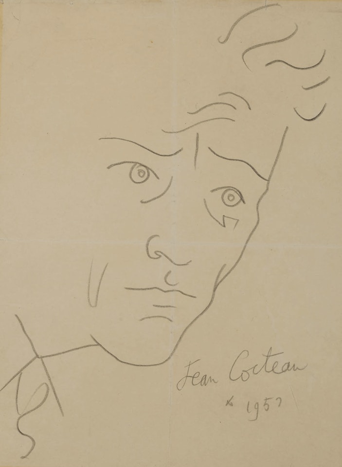 Tête d'homme by Jean Cocteau