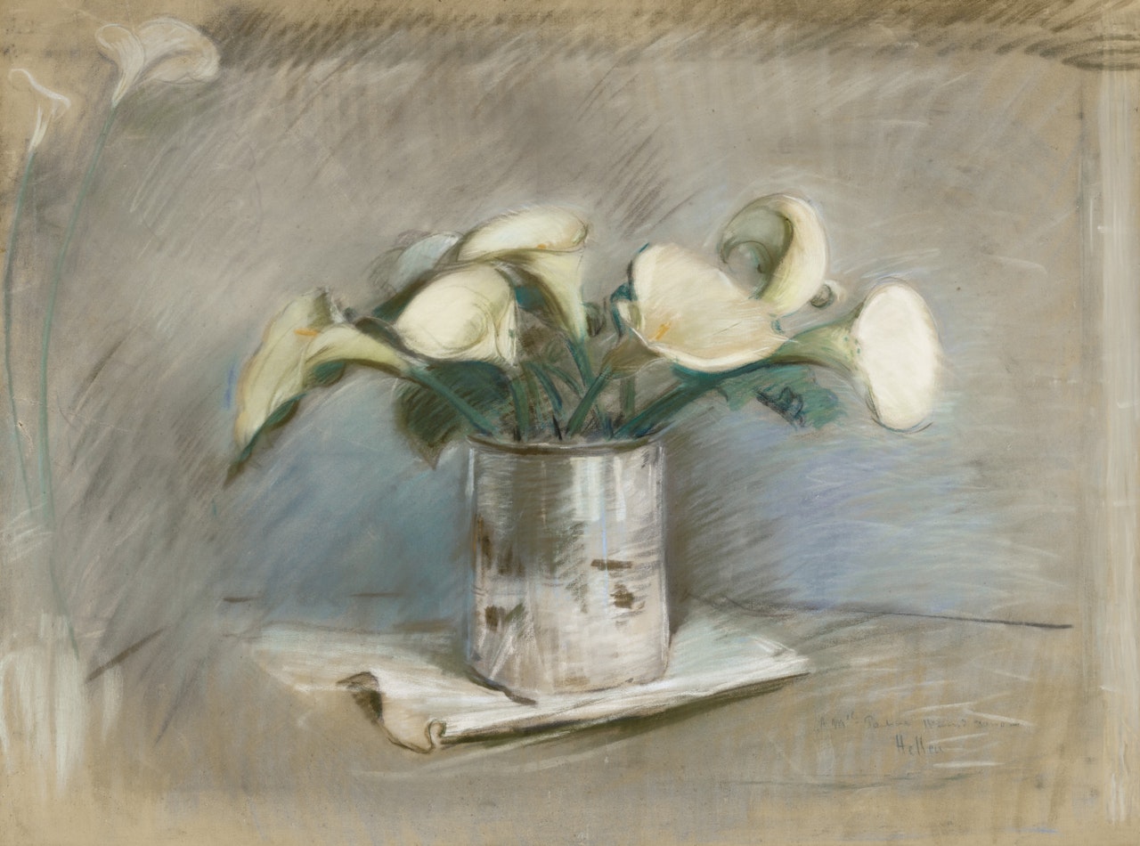 Arum Lilies by Paul César Helleu