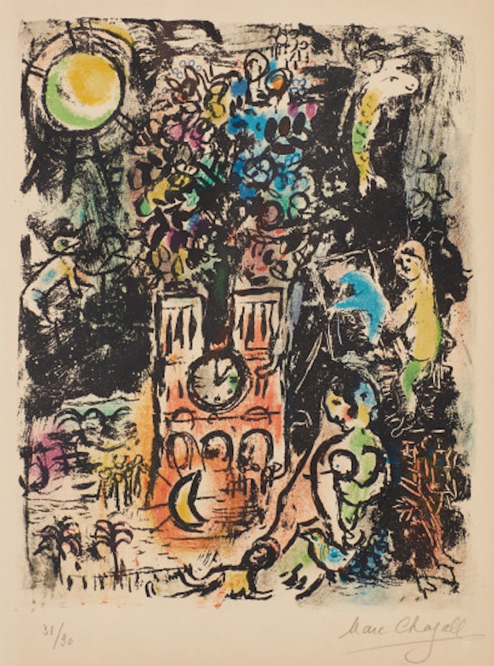 L'Arbre de Jessé (Jesse's Tree) (M. 297) by Marc Chagall
