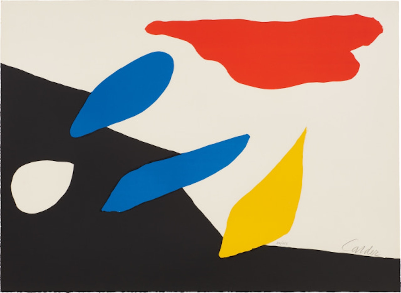 Untitled [Red Cloud] by Alexander Calder