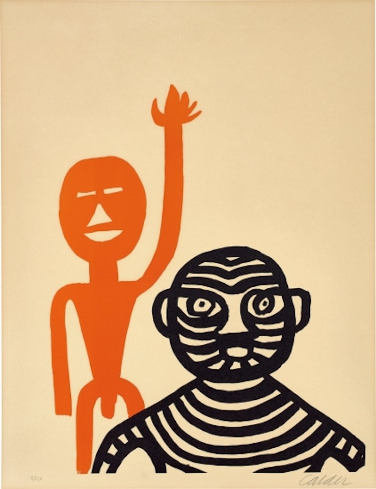 Les Affichistes (The Poster Artists) by Alexander Calder