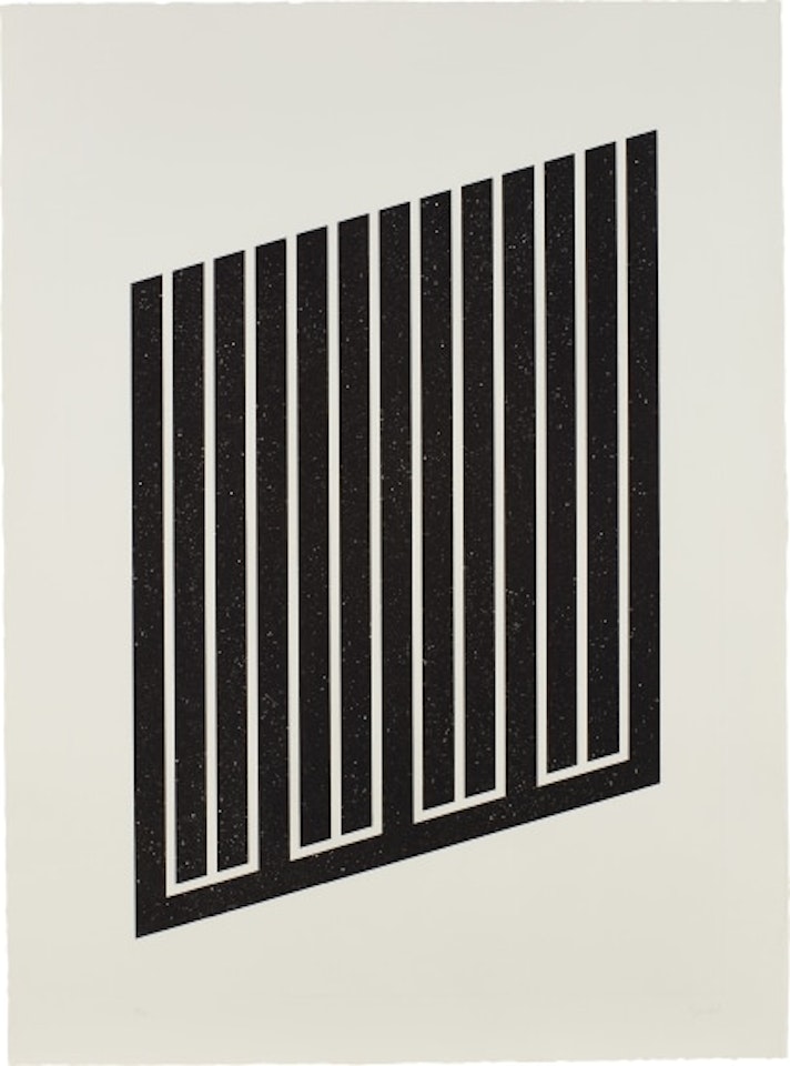 Untitled: one plate (S. 89) by Donald Judd