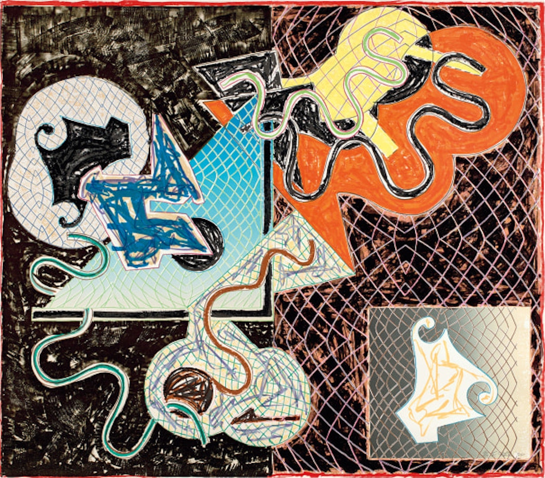 Shards Variant IVa, from Shards Series (A. & K. 151) by Frank Stella
