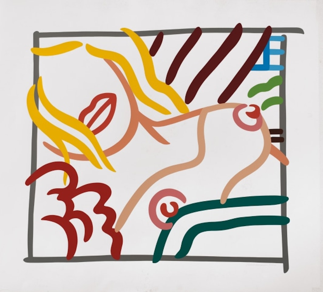 New Bedroom Blonde Doodle by Tom Wesselmann