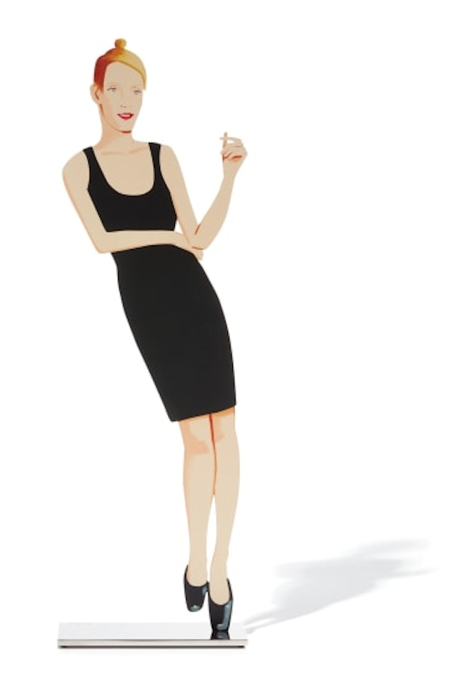 Black Dress (Oona) by Alex Katz