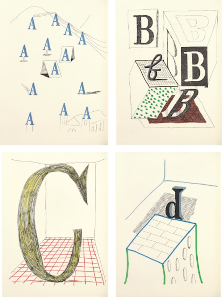 Hockney’s Alphabet by David Hockney