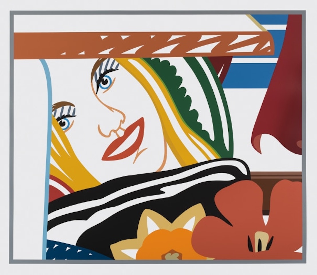 Bedroom Face #41 by Tom Wesselmann