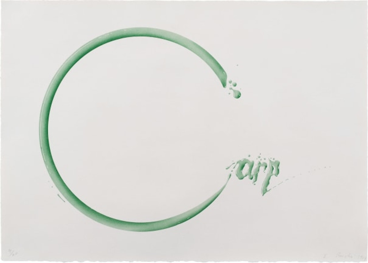 Carp (E. 10) by Ed Ruscha