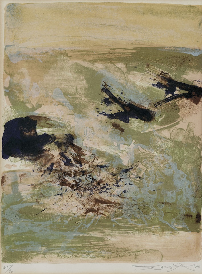 Untitled by Zao Wou-Ki
