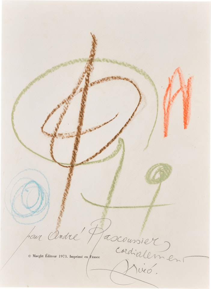 Sans titre by Joan Miró