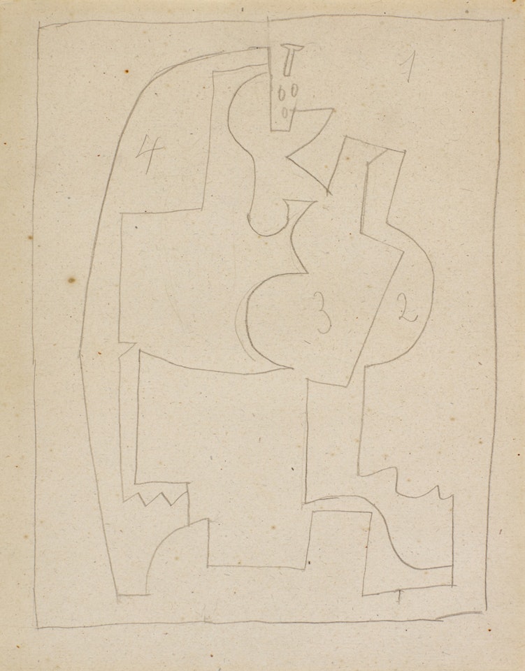 Étude pour un guéridon by Pablo Picasso