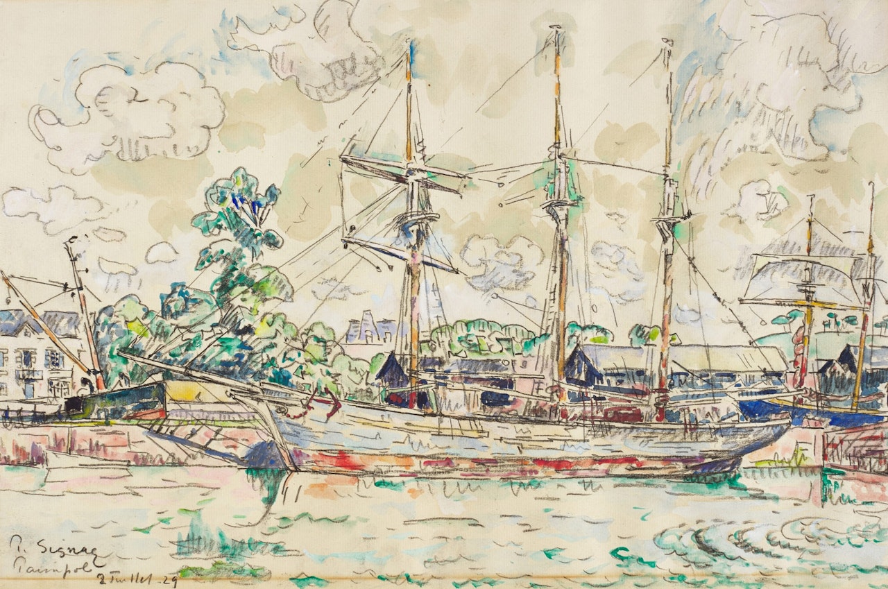 Paimpol by Paul Signac