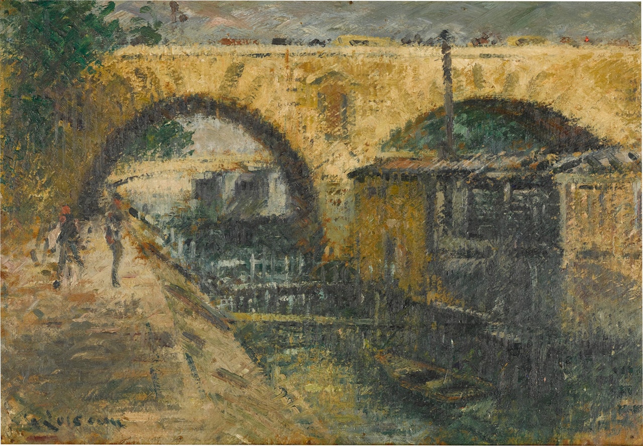 Pont Marie, Paris by Gustave Loiseau