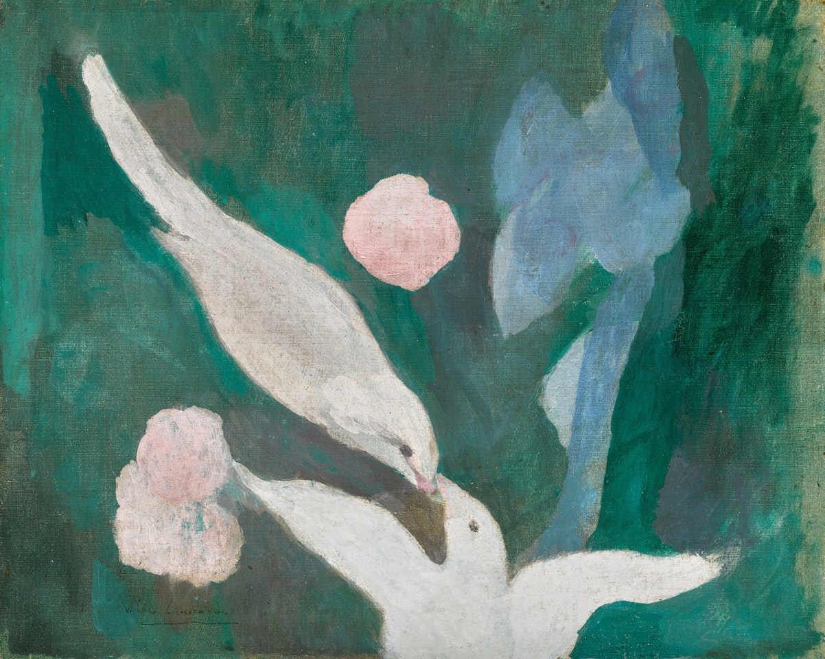 Deux colombes by Marie Laurencin