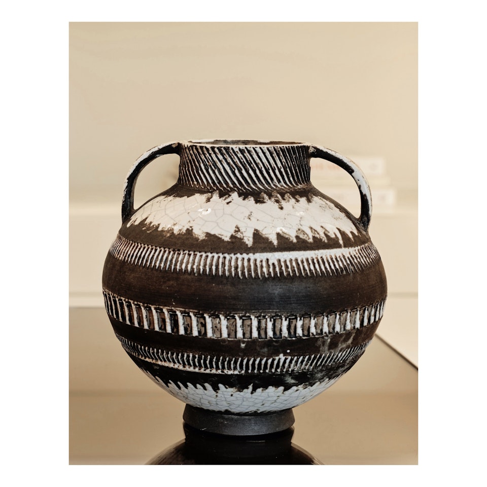 Two-Handled Vase by Jean Besnard