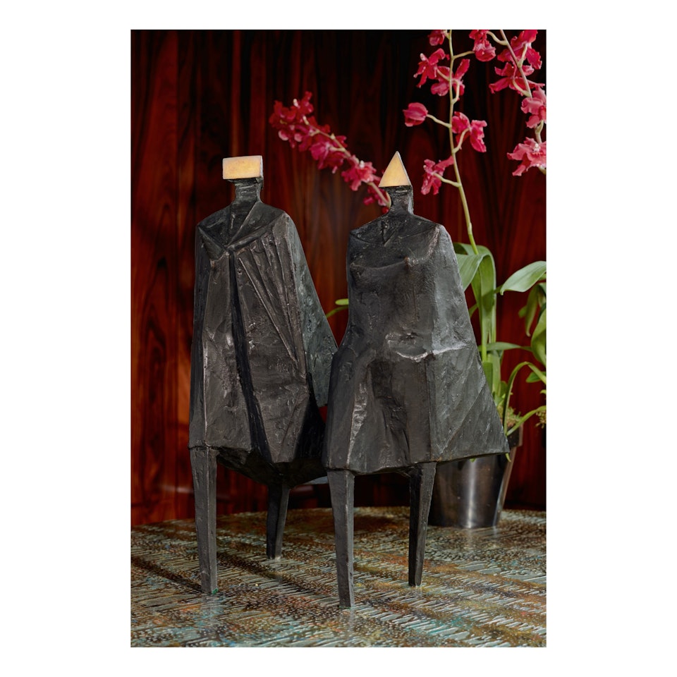 Walking Couple II by Lynn Chadwick