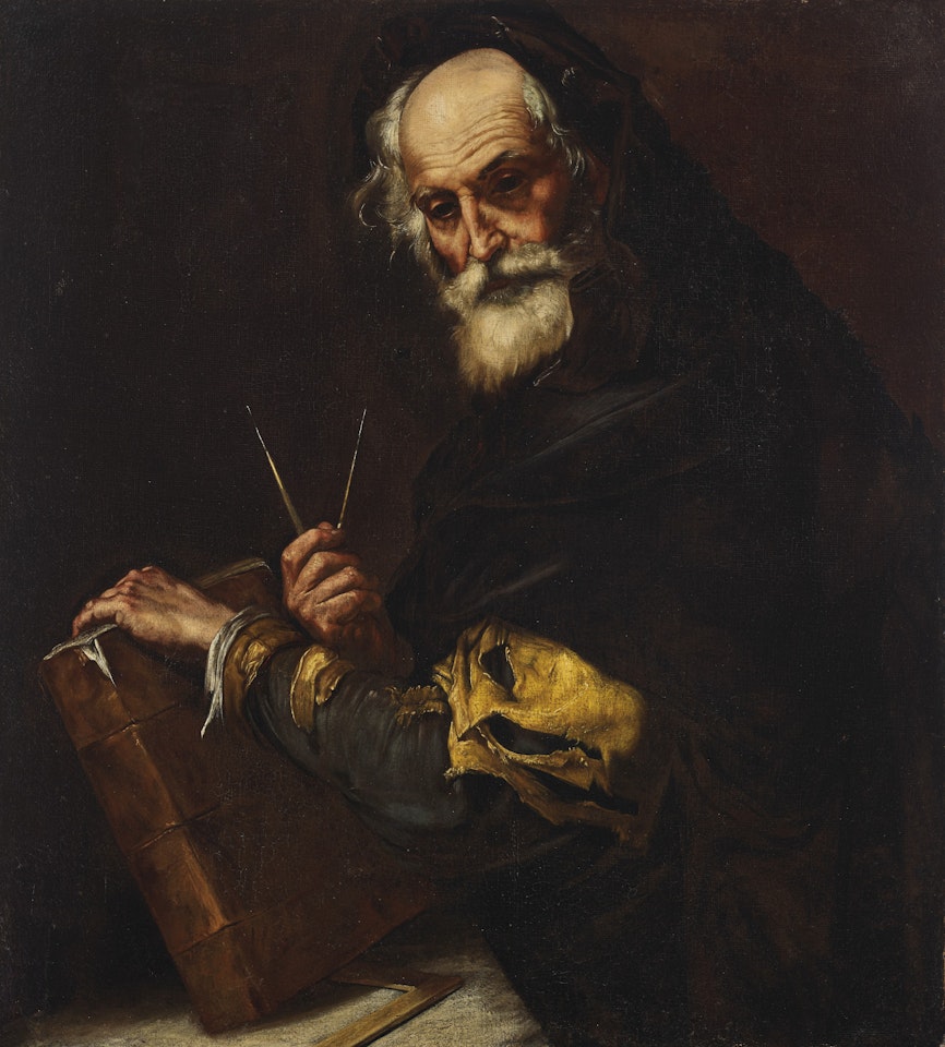 A philosopher (Archimedes?) by Jusepe de Ribera