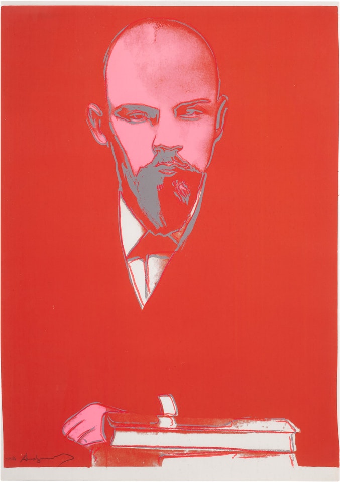 Lenin (See Feldman & Schellmann IIB. 402-403) by Andy Warhol