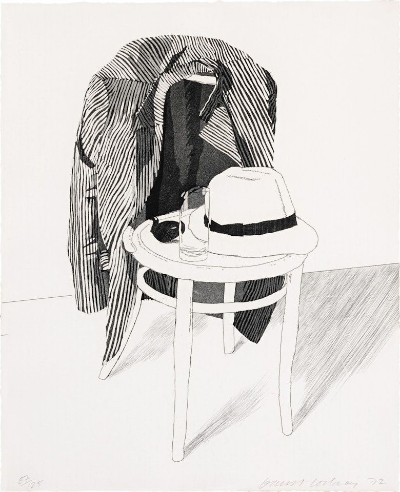 Panama Hat (Scottish Arts Council 127; Museum of Contemporary Art, Tokyo 119) by David Hockney