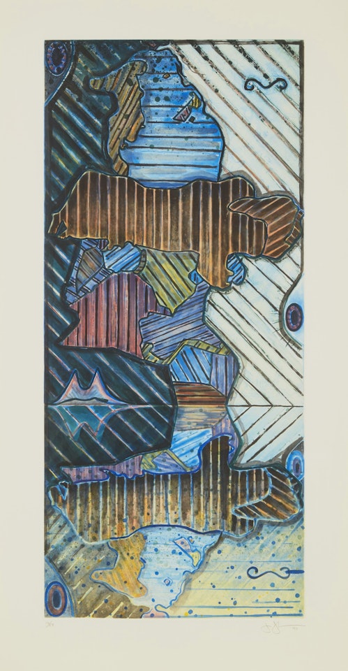 Green Angel II by Jasper Johns