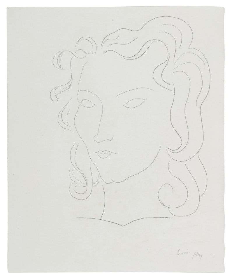 Poésies: one plate (see Duthuit Books 5) by Henri Matisse