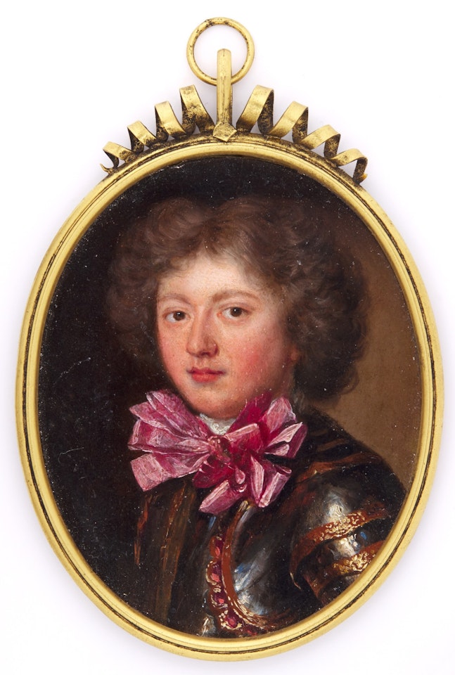 Portrait of a gentleman in armour by Jacob Ferdinand Voet