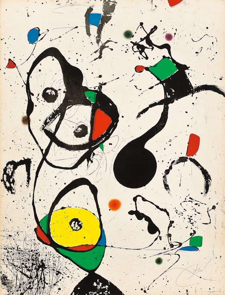 The Queen of the Ephemerals by Joan Miró