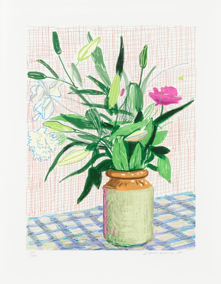 Untitled No.516, from 'A Bigger Book: Art Edition D' by David Hockney