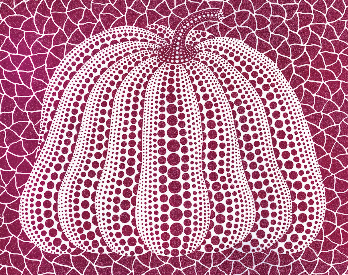 Pumpkin P by Yayoi Kusama