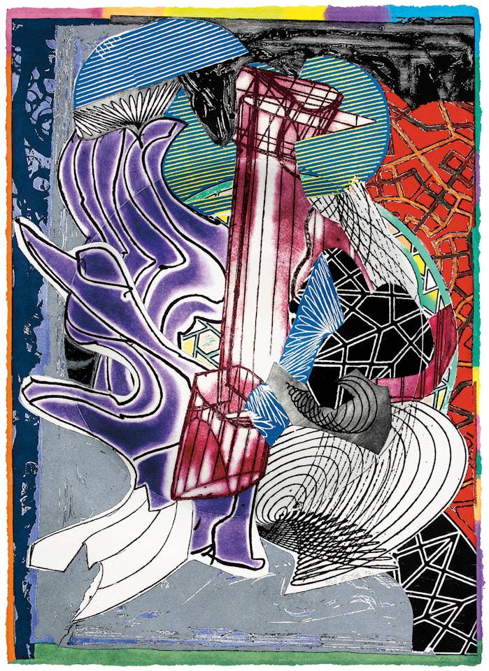 The Fossil Whale (Dome) : Moby Dick Domes Series by Frank Stella