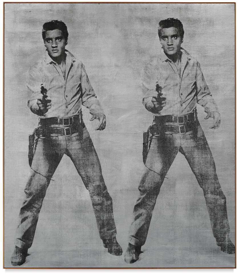 Elvis 2 Times by Andy Warhol