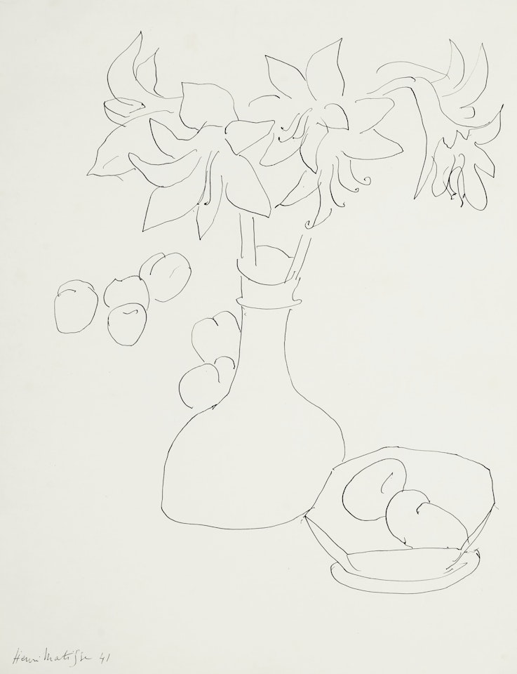 Vase de fleurs by Henri Matisse