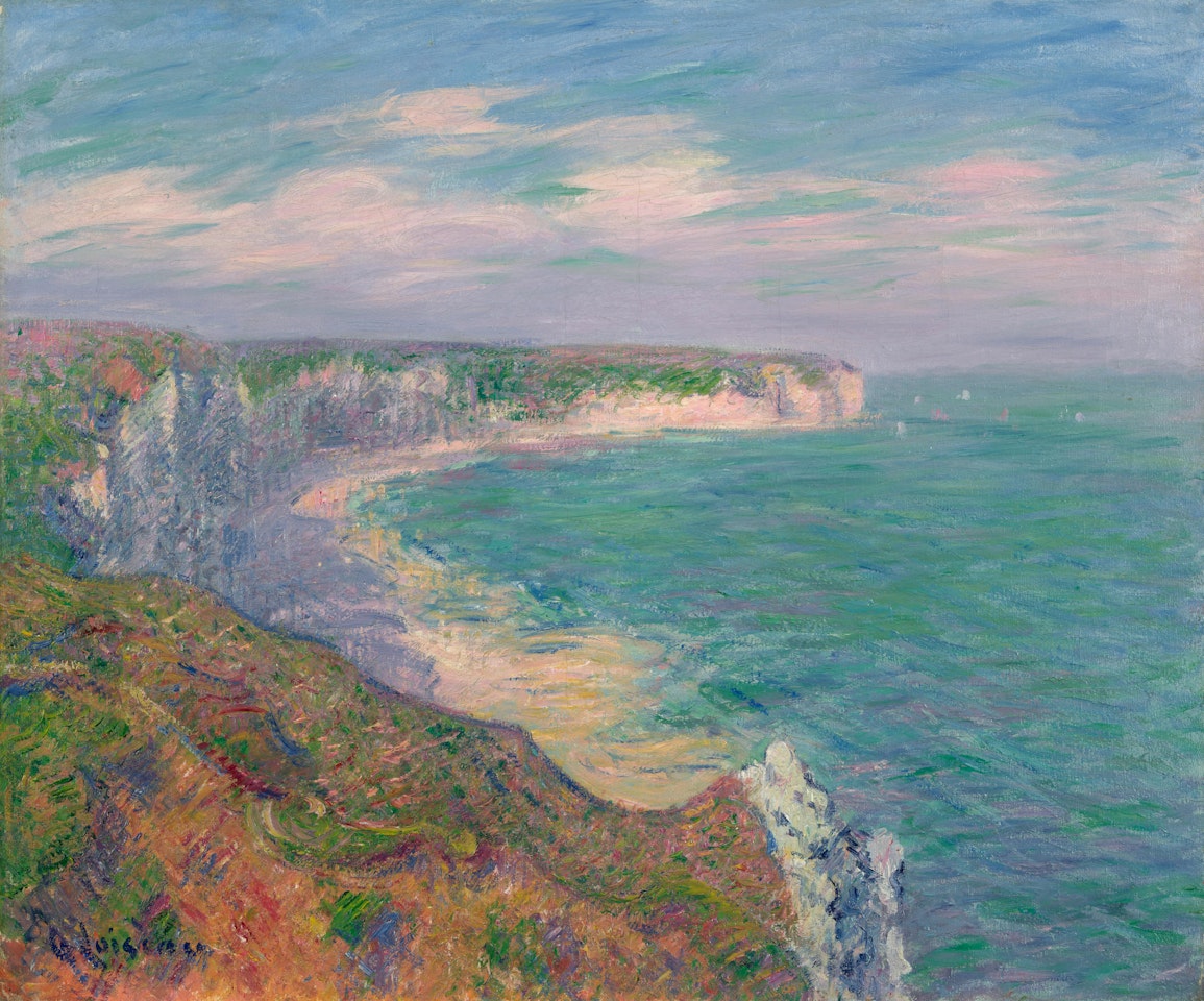 Falaises de Fécamp, Normandie by Gustave Loiseau